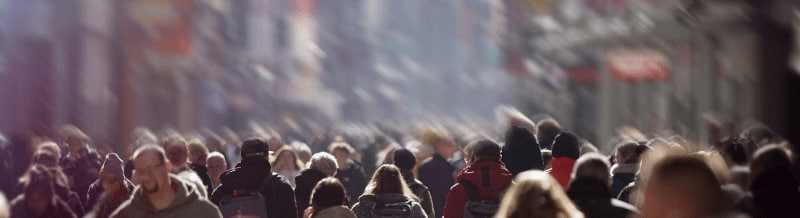 Wealth in Ireland image of a busy street