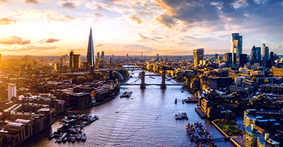 Capital Markets image of London city
